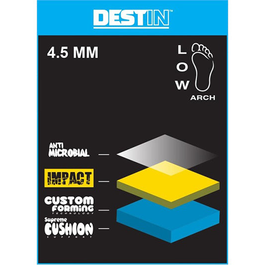 DESTIN IMPACT DEAD FOOT Einlegesohlen - Orthopädische Performance Sohlen