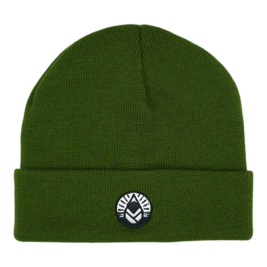 PHIERES Beanie Grün - Premium Streetwear Mütze
