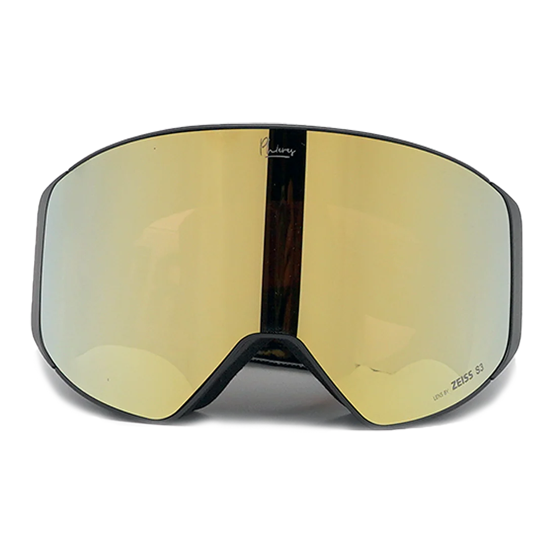 PHIERES PH-12sixty Black Leo Gold Goggle
