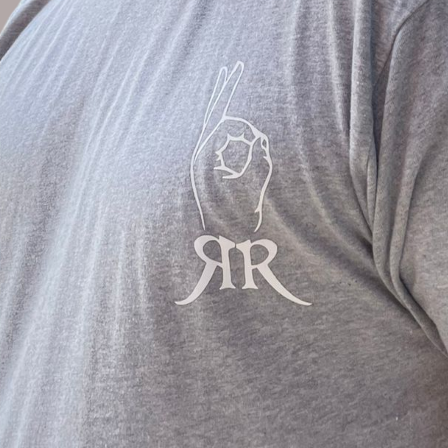 Look Inside T-Shirt Grau - Premium Streetwear Baumwolle