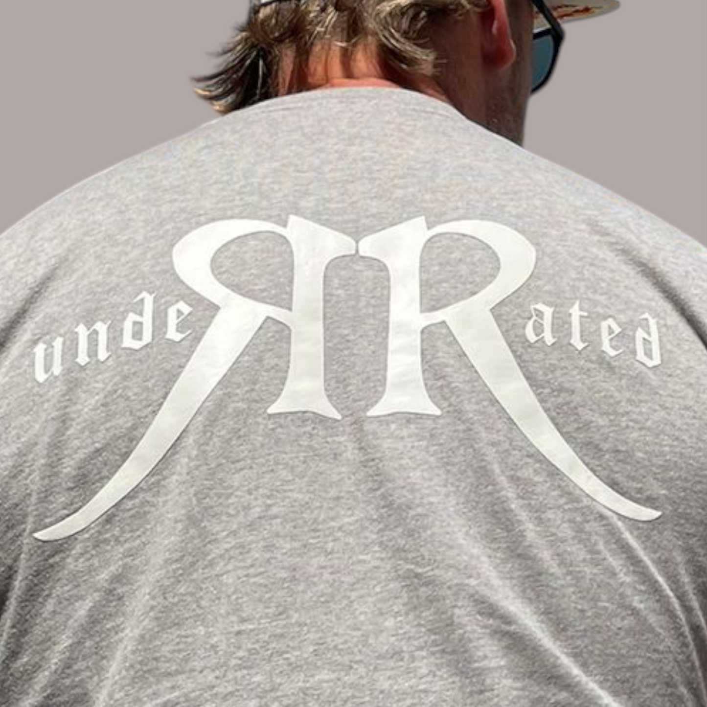 Look Inside T-Shirt Grau - Premium Streetwear Baumwolle