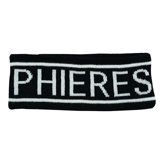 PHIERES Stirnband Schwarz - Premium Headband Acrylic