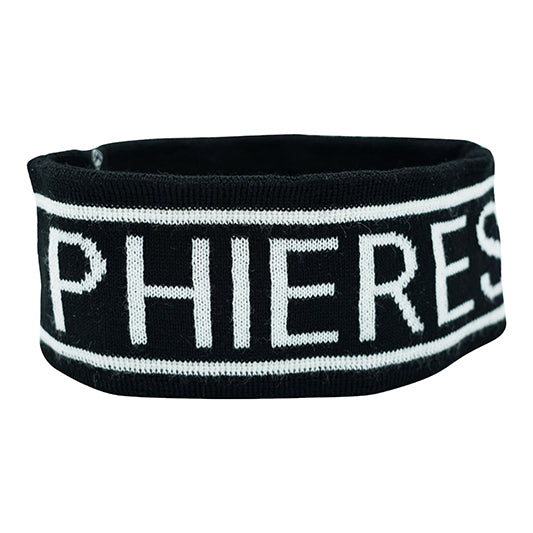 PHIERES Stirnband Schwarz - Premium Headband Acrylic