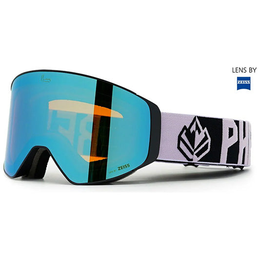 PHIERES PH-12sixty Black Lav Super Blue Goggle